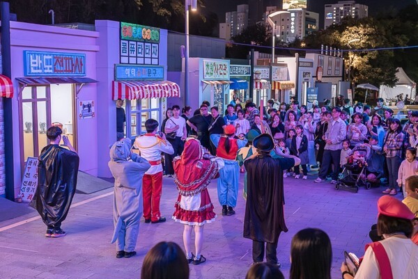 추억의 테마거리 이벤트 진행 모습. /전남광주시 제공 